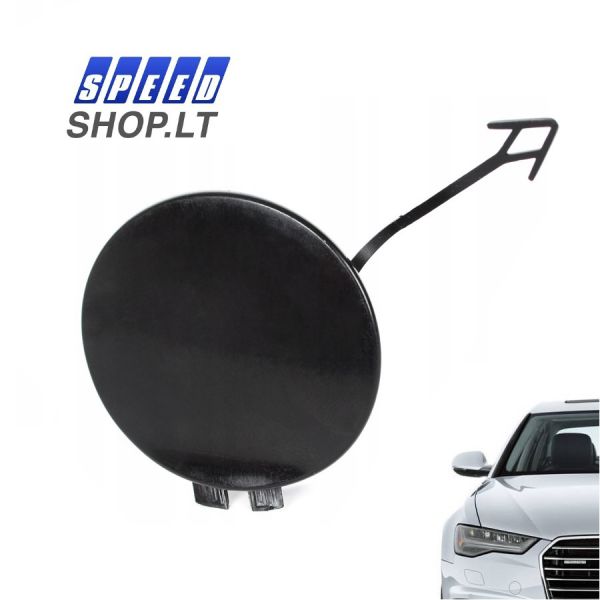 AUDI A6 C7 priekinio bamperio tempimo kilpos dangtelis